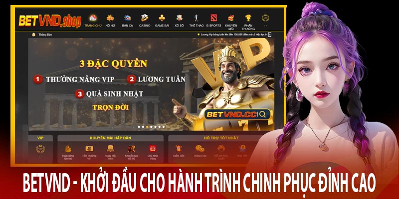 BetVND - Khởi đầu cho hành trình chinh phục đỉnh cao